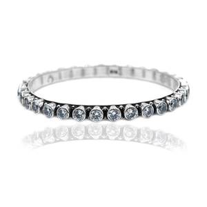 Bracelet de mode en argent sterling 925 fait à la main en zircone cubique naturelle Bracelet de pierres précieuses taille 2-6 cadeau parfait pour les bijoux en argent - Product Image 2