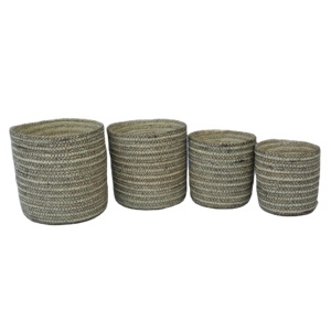 Cestas de almacenamiento de yute hechas a mano personalizables de alta calidad respetuosas con el medio ambiente al por mayor en Bangladesh para uso diario - Product Image 3