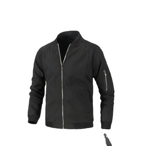Veste bomber d'hiver longue décontractée 2026 pour hommes, imperméable, respirante, en polyester/coton, avec motif imprimé - Product Image 2
