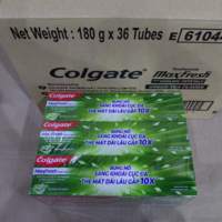 Dentifrice Colgate Maxfresh au thé vert, taille standard, 180g, pour usage domestique, blanchissant, anti-caries, antibactérien, pour dents sensibles