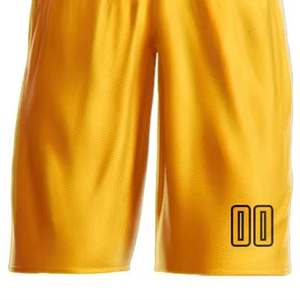 Uniforme de baloncesto hecho a medida, conjuntos de camisetas de baloncesto lisas para hombre, ropa deportiva de poliéster, logotipo personalizado, servicio OEM - Product Image 6
