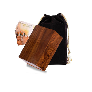 Wooden Urn <b>Box</b> Decorative Urns <b>Keepsake</b> Burial Ash <b>Box</b> Cremation Urns <b>Box</b> - Product Image 5