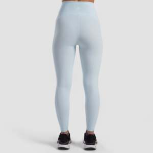 Leggings Radient Aqua taille haute, taille XL, sans couture, moulants, sport, décontractés, yoga, pantalon, tissu polyamide à motifs, style fitness - Product Image 3
