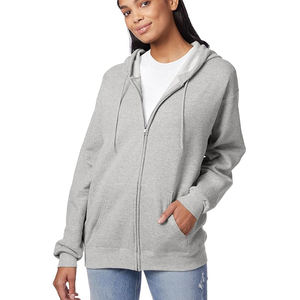 Sweats à capuche zippés personnalisés pour hommes Vêtements de sport de qualité supérieure Streetwear Mode décontractée Vente en gros - Product Image 3