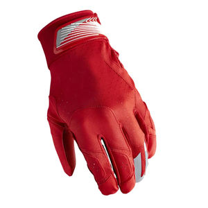 Design OEM personnalisé séchage rapide logo personnalisé pichet en cuir gants de baseball frappeur droitier doigt complet professionnel - Product Image 3
