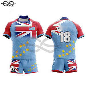 Bajo MOQ Último diseño Uniforme de rugby transpirable Ropa deportiva al aire libre Uniforme de rugby - Product Image 3