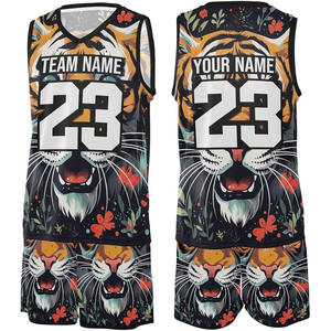 <b>Basketball</b> Wear <b>Outdoor</b> Sports Wear Polyester Material High Quality Best Design Customized <b>Basketball</b> Uniform Unisex - Product Image 1