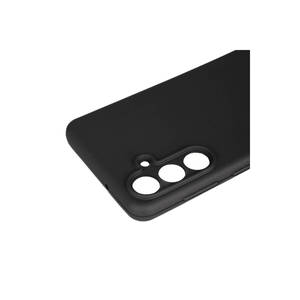 Étui de protection en silicone liquide noir de qualité supérieure avec cordon pour Google Pixel 4a 5G et pour Samsung Galaxy M55 5G - Product Image 2