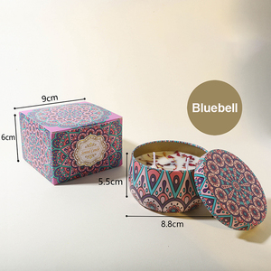 Nến thơm sáp đậu nành 2 tim, đóng hộp thiếc in hình, 7oz, bán sỉ, dùng trang trí nhà cửa, quà tặng Ngày của Mẹ, tiệc cưới, sinh nhật - Product Image 5