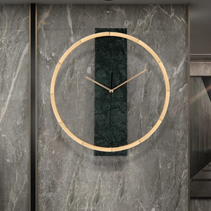 Horloge murale moderne en pierre de marbre véritable design antique et produit de la meilleure qualité et marbre naturel à vendre - Product Image 1