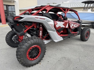 Can-Am Mavericks X3 MAX RS Turbo RR AWD 4 Tiempos 1000cc SmartShox Certificado por la EPA Automático Rojo Fuego Hyper UTV - Product Image 3