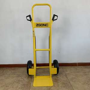 Chariot à main robuste à 2 roues avec plate-forme amovible et sangles d'arrimage - Product Image 4