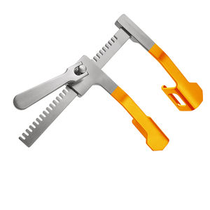 Esparcidores de costillas Finochietto de alta calidad, hechos a medida, medio oro, acero inoxidable alemán, ajuste Manual, construcción de Metal - Product Image 2