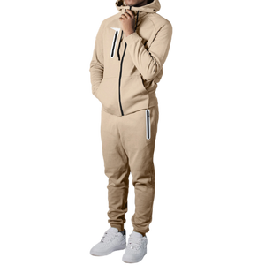 Chándal navideño personalizable de alta calidad con capucha, cremallera, cordones interiores transpirables, para la temporada de invierno - Product Image 5