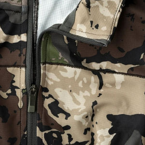 Custom Camo Hunting <b>Base</b> <b>Layer</b> Men's Thermal Long Sleeve 1/4 Zip Tactical Shirt Moisture Wicking Outdoor Performance Apparel - Product Image 3
