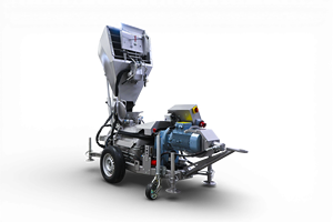 Mortel Meister MM650BS – Cuve de mélange de ciment haute capacité avec benne et raclette – Garantie usine 1 an – Qualité supérieure - Product Image 5