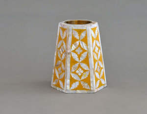 Quemador de incienso Bakhoor con incrustaciones de nácar al mejor precio con diseño de patrón de hojas hecho a mano en Vietnam - Product Image 5