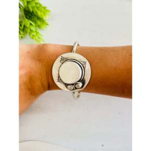 Larry Jackson Sterling <b>Silver</b> Fashion <b>Cuff</b> <b>Bracelet</b> - Product Image 2