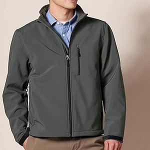 Fabricant de vêtements personnalisé hiver lavé solide béquille avant coupe-vent séchage rapide respirant imperméable écologique extérieur - Product Image 2
