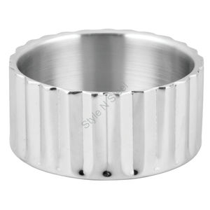 Ensemble de 3 bols droits à double paroi et à rayures - Product Image 1