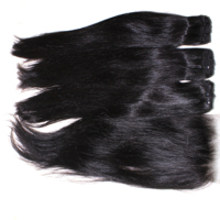 Extensiones de Cabello Humano Vietnamita 100% HD Transparente para Cierres y Paquetes, Liso Natural Yaki, Pelucas Largas y Talla de Gorra Pequeña