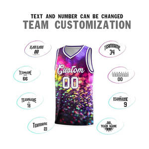 ชุดเสื้อบาสเก็ตบอลไซส์พิเศษเครื่องแบบไซส์พิเศษระบายอากาศได้ดีใส่ได้ตามต้องการแบบ2025 - Product Image 3