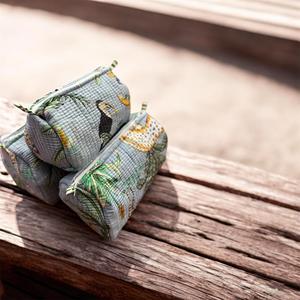 Elegant Cosmetic Bag <b>for</b> Makeup Skincare & Travel Toiletries Durable Lightweight & Multi Purpose Beauty Organizer <b>Pouch</b> - Product Image 2