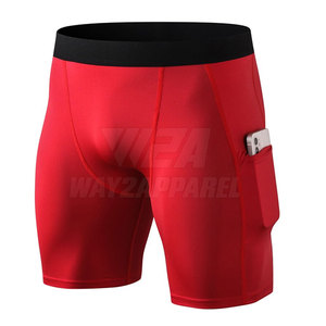 Streetwear High Street Solid Elastic Waist Breathable Quick Dry <b>Compression</b> <b>Shorts</b> Oversized Workout Wear for <b>Men</b> - Product Image 6