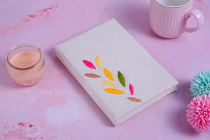Diario decorativo hecho a mano Diario elegante para escritores Artistas y soñadores Cuaderno hecho a mano ecológico - Product Image 2