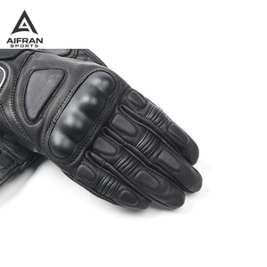 Gants de moto personnalisés AIFRAN, course, cuir, protection des jointures en fibre de carbone, gants de moto professionnels - Product Image 4