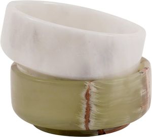 Tazón de servir de resina Rosa Suave hecho a mano, diseño elegante, perfecto para mesa de comedor y decoración del hogar - Product Image 5