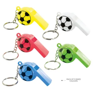 Portachiavi Personalizzato con Fischietto da Calcio, Gadget Promozionale per Moschettoni - Product Image 1