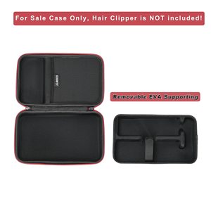 Recortadora de Cabello Inalámbrica con Cuchilla de Acero Inoxidable, Estuche Rígido de Viaje, Fuente de Alimentación por Batería - Product Image 4