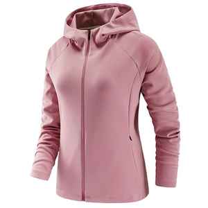 Sweat-shirt épais et décontracté à fermeture éclair complète pour femme Pull-over à capuche pour femme Fabricant de sweats à capuche pour femme - Product Image 1