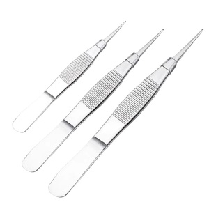 Fórceps de disección Micro Adson de 12cm de la Mejor Calidad con certificación Ce, 1x2 dientes, instrumentos alemanes de acero inoxidable, instrumentos quirúrgicos básicos - Product Image 5
