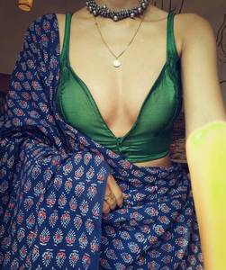 Moderno Chanderi Algodón Saree Tendencia para Bodas Graduaciones Ocasiones EN LA Playa - Product Image 5