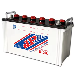 Enhanced Dependability & Preserved Potency Solution Optimized 12V 100Ah N100L Dry <b>Charged</b> Battery for Cars & Boats - Product Image 1