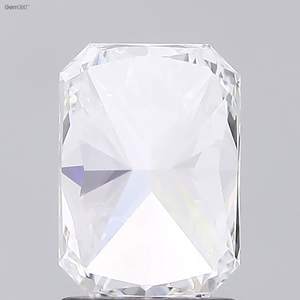 3.01 ct Radiant Cut Lab-Grown Diamond IGI Certified F Color VS1 Clarity Lab-Stone - Product Image 2