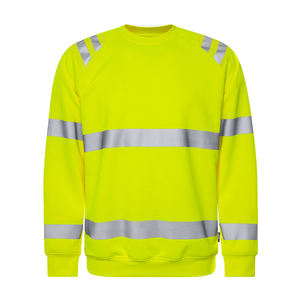 Sweat-shirts de sécurité réfléchissants de haute qualité sur mesure en gros, vêtements de travail haute visibilité, sweat-shirts en polyester - Product Image 1