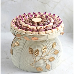 Diseño clásico, artículos de comedor festivos, plato para servir chocolate, plato para servir chocolate nácar, perfecto para dátiles, dulces - Product Image 4