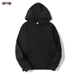2025 Style européen américain nouveaux hommes court ample hiver mode solide coton polaire coupe régulière à capuche 300g - Product Image 2