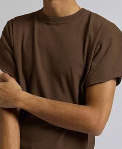 Camisetas de Hombre de Corte Regular, Diseño Nuevo 2026, Cuello Redondo, Transpirables, 100% Algodón, Tela Oxford Sólida, Ecológicas, de Secado Rápido - Product Image 4