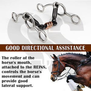 2026 Nuevas y Duraderas Mordazas para Caballos de Acero Inoxidable Myler de Alta Calidad, Ligeras, Antideslizantes, Totalmente Personalizadas, con Servicio OEM - Product Image 3
