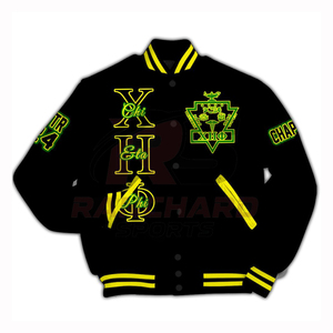 Chaqueta Universitaria para Hombre, Estilo Casual y Elegante para Otoño e Invierno, Chaqueta Universitaria para Hombre, Chaqueta Universitaria CHI ETA PHI - Product Image 1