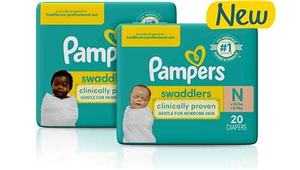 Pañales Pampers Swaddlers y Pañales Desechables Ultra Suaves para Bebé, Talla - Product Image 2