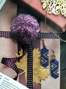 Pendientes bohemios con cuentas y diseño de turquesa, flecos en cascada, regalo de joyería único - Product Image 2