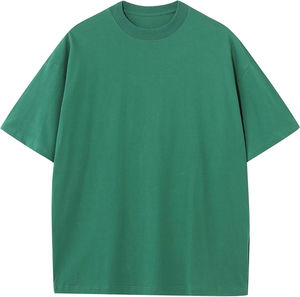 เสื้อยืดผู้ชายกันยับเกรดพรีเมี่ยมผ้าฝ้ายถัก100% ระบายอากาศได้ดีสไตล์สตรีทแวร์ - Product Image 1