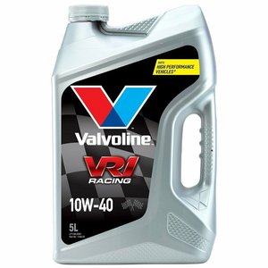 น้ำมันเครื่องสังเคราะห์แท้ Valvoline VR1 Racing 10W-40 ขนาด 5 ลิตร สำหรับยานยนต์สมรรถนะสูง - Product Image 1