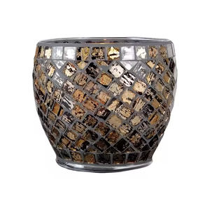 Classic Design Votive <b>Holder</b> for Office Decorative Set of Two Metal and <b>Glass</b> Tealight <b>Candle</b> <b>Holder</b> Wall Decorative - Product Image 5