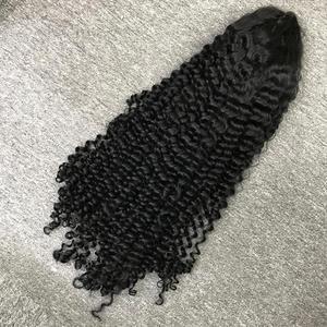 Vente en gros Extensions de cheveux vierges 100% de haute qualité Bouclés profonds Grand stock Cheveux bruts vietnamiens de couleur claire - Product Image 1